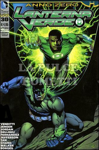 LANTERNA VERDE # 52 - NUOVA SERIE 30 - ANNO ZERO - BATMAN 75 ANNI VARIANT